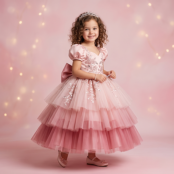 Pink Princess Party Frock