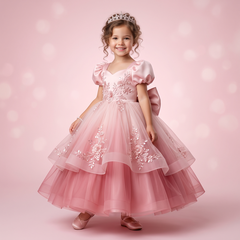 Pink Princess Party Frock