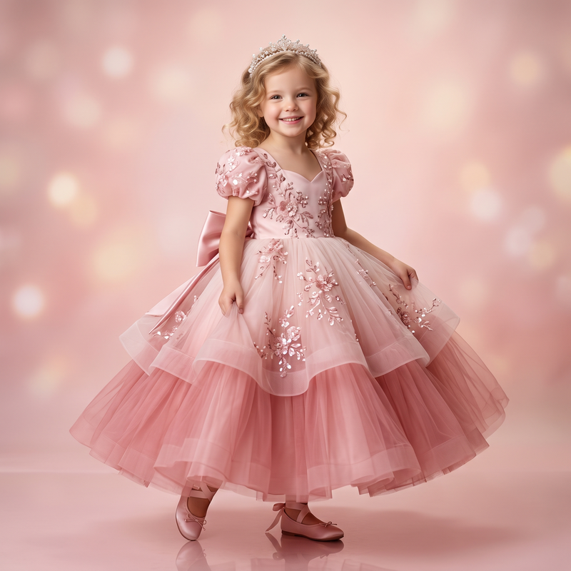 Pink Princess Party Frock